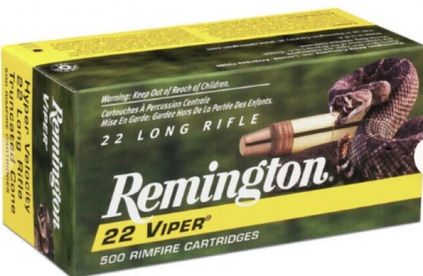 MUNIÇÃO REMINGTON CAL.22 LR VIPER PTCS 36GR CX 50