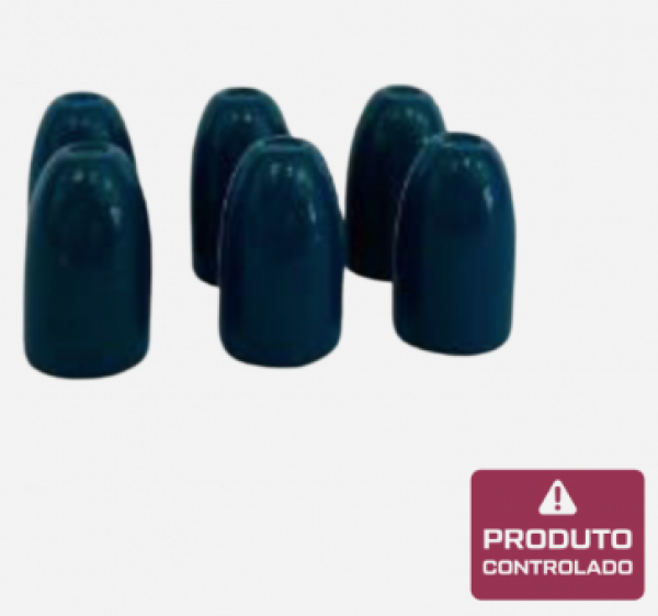 PROJÉTIL CAL 40 S&W CHUMBO OGIVAL 165GR