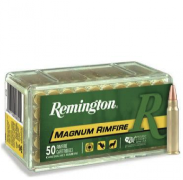 MUNIÇÃO REMINGTON CAL 17 HMR JSP 20GR CX 50