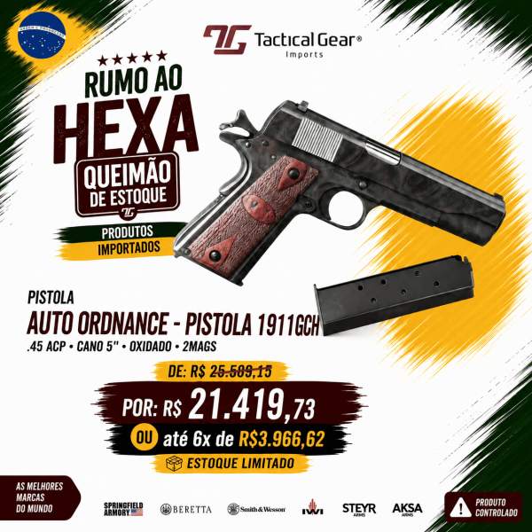 AUTO ORDNANCE - PISTOLA 1911GCH
