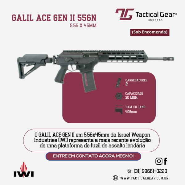 BRW - GALIL ACE GEN II 556N, CALIBRE 5,56 X 45MM