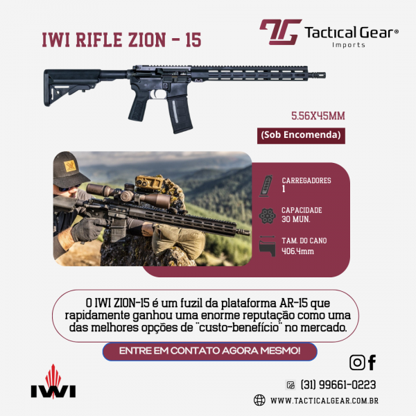 BRW - IWI  RIFLE ZION-15 16" 556 LONG RANGE AR-15