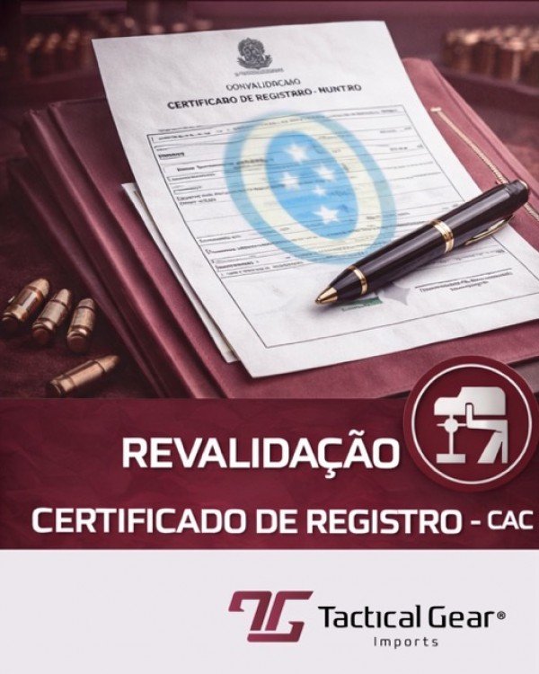 Revalidação Certificado de Registro