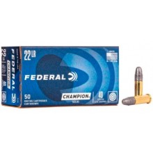 MUNICAO FEDERAL CALIBRE 22 LR CHAMPION HV 40 GR CX 50