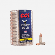 MUNICAO CCI CAL 22 LR STINGER 32GR HP CX 50