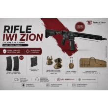 RIFLE IWI ZION 5.56x45MM + ACESSÓRIOS (COMBO EXCLUSIVO)