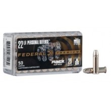 MUNIÇÃO FEDERAL CAL.22 LR PERSONAL DEFENSE 29 GR CX 50