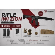 RIFLE IWI ZION 5.56x45MM + ACESSÓRIOS (COMBO EXCLUSIVO)