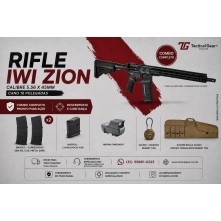 RIFLE IWI ZION 5.56x45MM + ACESSÓRIOS + MIRA FORESIGHT (COMBO EXCLUSIVO 2)