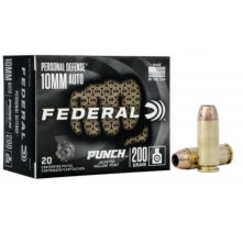 MUNIÇÃO FEDERAL CAL 10MM AUTO PUNCH JHP