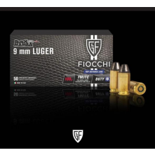 MUNIÇÃO FIOCCHI CAL 9MM BLACK MAMBA 100GR FMJTC CX 50