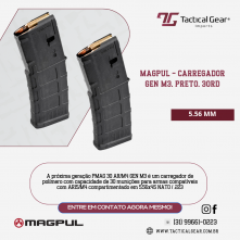BRW - MAGPUL - CARREGADOR GEN M3, 5.56, PRETO, 30RD   