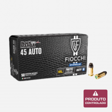 MUNIÇÃO FIOCCHI CAL 45 ACP BLACK MAMBA FMJTC 185GR CX 50