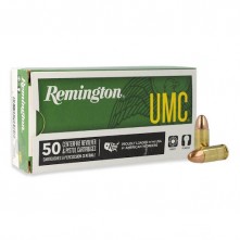 MUNIÇÃO REMINGTON CAL 9MM LUGER 147 GR FMJ