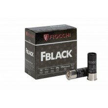 Cartucho Fiocchi Cal 12 FBlack 7.5 24g cx 25