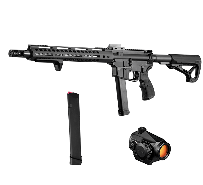 FOTO PROMO - COMBO - RIFLE BL9 + CARREGADOR + MIRA 